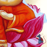 Ganesha Awakening print
